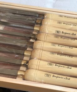 PSI Woodworking LCHSS8 Wood Lathe 8pc HSS Chisel Set 72 81uyEO3UygL
