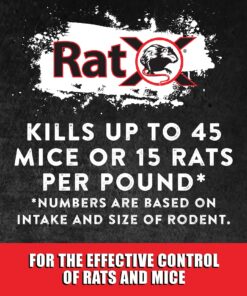 EcoClear Products 620101, RatX All-Natural Humane Rat and Mouse Rodenticide Pellets, 1 lb. Bag 18 81uz 2bn5JL