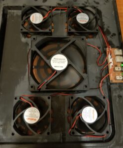 Kootek Laptop Cooling Pad 12"-17" Cooler Pad Chill Mat 5 Quiet Fans LED Lights and 2 USB 2.0 Ports Adjustable Mounts Laptop Stand Height Angle, Blue 51 81uz715oGLL