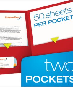 Alternative view of Oxford Two-Pocket Folders, Assorted Colors, Letter Size, 25 per box (57513)