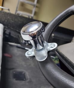 RoadPro RP-70100 Chrome Steering Wheel Spinner Knob Steering Wheel Spinner Knob for Tractor for Tractor Truck Riding Mowers RV 21 81v1QxnsPlL