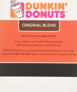 Dunkin Donuts Original Flavor Coffee K-Cups For Keurig K Cup Brewers, 32 Count (Packaging May Vary) 32 Count (Pack of 1) 14 81v291IilL