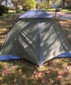 Night Cat Upgraded Backpacking Tents 1 2 Persons Easy Clip Setup Camping Tent Adults Scouts Heavy Rainproof Compact Lightweight Army Green 1 Person(7x3.8x3.8ft) 103 81v3NHc2gBL