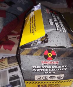 Radioactive Coffee, THE STRONGEST COFFEE LEGALLY SOLD, Single Serve Capsules for Keurig K-Cup Brewers, 12 Count 19 81v4RuVWoPL