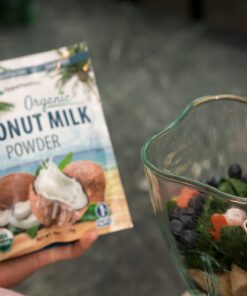 Opportuniteas Coconut Milk Powder Organic - Non Dairy Vegan Creamer For Coffee, Tea, Smoothies, Yogurt & Cooking - Full Fat & Unsweetened For Keto & Paleo Diet - Dried & Powdered at a Low Temperature 12 81v5QQMXA2L