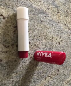 NIVEA Cherry Lip Care - Tinted Lip Balm for Beautiful, Soft Lips - Pack of 4 48 81v5YaDC31L