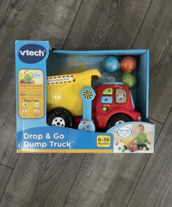 VTech Drop and Go Dump Truck, Yellow Standard Packaging 31 81v5ZOiPIML