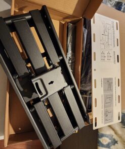 MOUNTUP UL Listed Full Motion TV Wall Mount for Most 42-82 inch TVs with Articulating Swivel and Tilt, TV Mount Max VESA 600x400mm, Holds up to 100lbs Fits 16" Stud MU0028 58 81v640uty4L