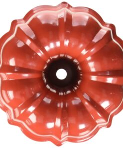Alternative view of Nordic Ware Formed Bundt Pan, 12-Cup, Red