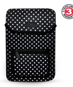 Alternative view of USA GEAR Soft Tablet Sleeve Case Compatible with Boogie Board 8.5 inch, Wacom Intuos Creative Small CTL4100, Huion Inspiroy H640P Graphics Tablet, and Other 10 inch Pen Drawing Tablets (Polka Dot) Polka Dot