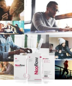 NOOFLOW Nootropic Brain Booster Supplement | The Premium Focus, Memory, Mood & Energy Formula | Smart Boost of 14 Ingredients for Natural Clarity | USA-Made Pills | 60 Capsules 23 81v7gIkfI1L