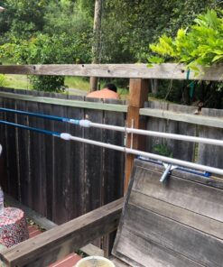 SWIMLINE HYDROTOOLS 8351 2-Piece Telescopic Pole 6 To 12 Feet Adjustable Telepole For Swimming Pool Cleaning Skimmer Nets Vacuum Heads & Brushes Step-Up Anodized Aluminum W/ Strong Grip & Lock Classic 6 to 12 FT 9 81v7mtLe1xL