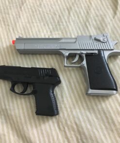 Desert Eagle Spring Powered Airsoft Pistol Silver 28 81v8fTWiI3L