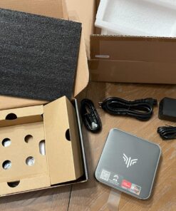 KAMRUI Mini PC Ryzen 7 5700U(8C/16T, up to 4.3GHz), Mini Computer 16GB DDR4 RAM 512GB M.2 2280 NVME SSD Mini PC Gaming, 4K Dual Display Mini Desktop Support WiFi6/BT5.2/Dual Channel AMD Ryzen 7 5700U 16+512GB 36 81v9WB5ex5L