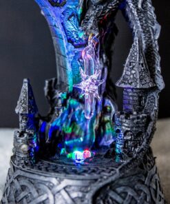 George S. Chen Imports SS-G-71223 Dragon with Lighting LED Crystal Ball Collectible Figurine Statue Model 35 81v9nvbZYL