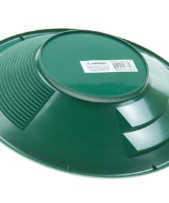 SE 10" Green Plastic Gold Pan with Dual Riffles - GP1012G10 10" 11 81v9qGQ tTL
