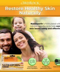 3rd Rock Essentials | Nutrasporin Ointment | Non Antibiotic First Aid Ointment | All Natural Personal Care (1.0 oz | 3 Packs) 1 Ounce (Pack of 3) Water Resistant 11 81vAPUwo04L
