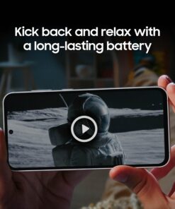 Alternative view of SAMSUNG Galaxy S23 FE Cell Phone, 256GB, Unlocked Android Smartphone, Long Battery Life, Premium Processor, Tough Gorilla Glass Display, Hi-Res 50MP Camera, US Version, 2023, Graphite S23 FE Only