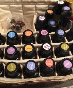 Always Nature Essential Oil Bag Organizer/Carrying Case - hold up to 30 Bottles of 15ml oils! (Little Bird, M) 13 81vAxtoRpcL
