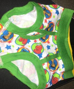 Sesame Street Boys' 100% Combed Cotton Briefs Multipacks with Favorites Like Elmo, Cookie Monster & Big Bird in 18m, 2/3t, 4t 2-3T 7-pack 29 81vCBbdwQUL