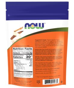 NOW Supplements, Psyllium Husk Powder, Non-GMO Project Verified, Soluble Fiber, 24-Ounce 1.5 Pound (Pack of 1) 25 81vCZe 0N0L