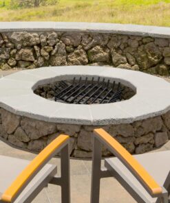 Uniflame, C-1546, 27 in. x 27 in. Hex Bar Log Grate 27 inch 26 81vDOzw6lnL