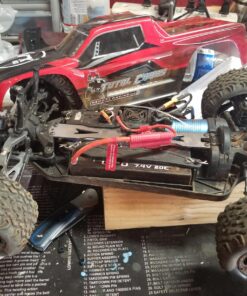 Redcat Racing Blackout XTE PRO 1/10 Scale Brushless Electric Monster Truck with Waterproof Electronics, Blue 56 81vE9B7 siL