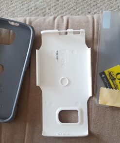 OtterBox COMMUTER SERIES for Samsung Galaxy S6 - Retail Packaging - Glacier (White/Gunmetal Grey) 18 81vEnilwD8L