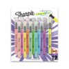 SHARPIE Highlighter, Clear View Highlighter with See-Through Chisel Tip, Stick Highlighter, Assorted, 12 Count 1 Count (Pack of 12) 7 81vFalaapmL