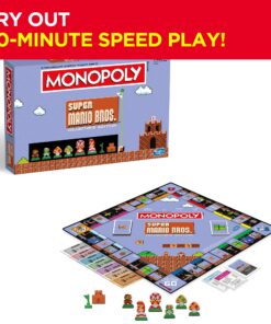 Monopoly: Super Mario Bros Collector's Edition Board Game 30 81vFrkva UL