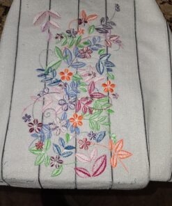 Embroidex Set of 2 Huge Bobbin Thread for Sewing and Embroidery Machine 1 Black and 1 White 5500 Yards Each - Polyester 8 81vG5ELjM7L