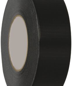 Nashua 345 Polyethylene Coated Cloth Professional Grade Duct Tape 55m Length x 48mm Width, Black 48mm x 55m 1086132