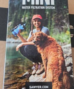 Sawyer Products SP128 Mini Water Filtration System, Single, Blue 1-pack 37 81vGio1b7L