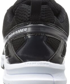 Reebok Men's Runner Running Shoe 9 Black/Coal/White 10 81vGzlzHsL