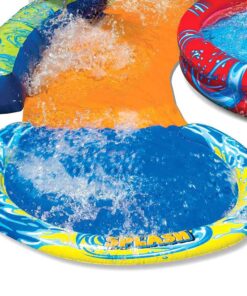 Banzai Cyclone Splash Water Park Outdoor Backyard Inflatable Toy with Sprinkling Slide and Kiddie Pool 15 81vHK3ia1zL