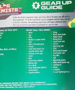 Crayola Color Chemistry Set (50 Experiments), Science Kit For Kids, STEM Toy for Kids, Holiday Gift for Teens, Ages 7, 8, 9, 10 41 81vHNObLKUL