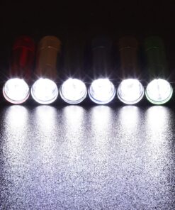 EverBrite 18-Pack Mini LED Flashlight Set - Portable Flashlights Ideal for Hurricane Supplies Camping, Night Reading, Cycling, BBQ, Party, Backpacking - Includes Lanyard & 54 x AAA Batteries 39 81vJaFMWyhL