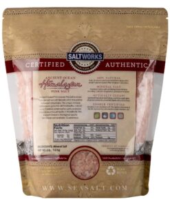 SaltWorks Ancient Ocean Himalayan Pink Salt, Coarse Grain, 5 Pound Bag 5 Pound (Pack of 1) 21 81vKfb3PcNL