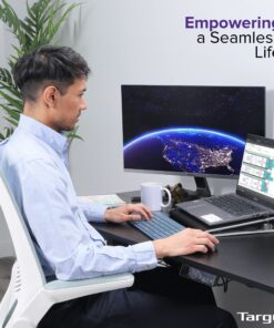 Targus 17 inch Dual Fan Lap Chill Mat - Soft Neoprene Laptop Cooling Pad, Heat Protection/Dispersion Laptop Cooler/Fan, USB-A Connection, Black Portable Lightweight Chill Mat 46 81vKuTYV sL