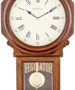 Bulova C3543 Ashford Chiming Clock, Walnut 17 81vKxO7gbWL