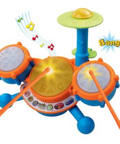 Alternative view of VTech KidiBeats Drum Set (Frustration Free Packaging) Orange Frustration-Free Packaging