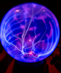Touch & Sound Activated,Glass Plasma Ball Party magical ball electrostatic flashing ball (6 inches) 13 81vLFyMYi5L