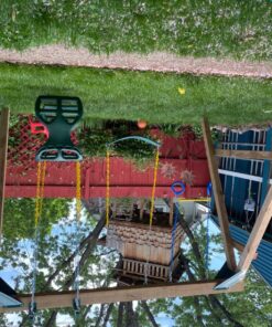 Swing-N-Slide Scout Custom DIY Play Set Hardware Kit (wood not included) Brown 26 81vLZPSxtuL