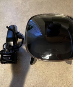 Elite Gourmet EFS-400 Personal Stir Fry Griddle Pan, Rapid Heat Up, 600 Watts Non-stick Electric Skillet with Tempered Glass Lid, Size 7" x 7" 36 81vNgKHWPML