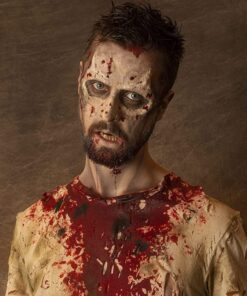 Graftobian Special FX Trauma Pro SFX Makeup Kit - Professional Makeup Kit for Halloween, Cosplay, and Movie, Easy-to-use Cosmetics Collection Set for Beginners, Complete Special Effects Makeup Kit 15 81vNgaX7k9L