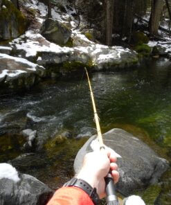 Eagle Claw Pack-It Telescopic Spinning Rod, Yellow, 5-Feet 6-Inch 22 81vNju3jRL