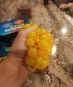 Quality & Durable Mesh Squishy Balls with Exclusive Sewn Mesh! (Multi, 12 Pack) 17 81vPkXoNE6L