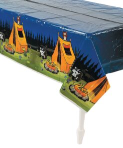 Fun Express Camp Adventure TABLECOVER - Party Supplies - 1 Piece