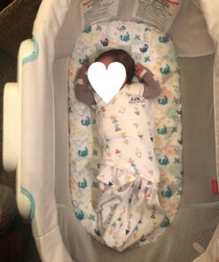 HALO Sleepsack Swaddle, 100% Cotton, Triangle Neutral, Multi, Small Multi Color Triangle Small (Pack of 1) 30 81vQK9SjiAL