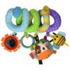 Infantino Stretch & Spiral Activity Toy - Textured Play Activity Toy for Sensory Exploration and Engagement, Ages 0 and Up, Blue Farm, 1 Count (Pack of 1) 8 81vQzgvYITL